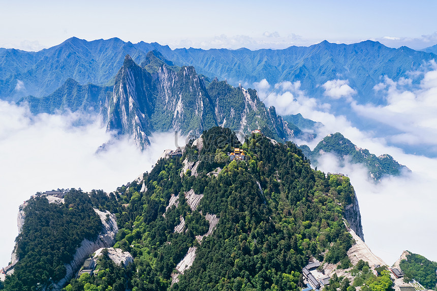 Shaanxi 5a Scenic Area Xiyue Huashan Scenery Picture And HD Photos ...