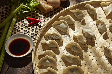 Handmade delicious dumpling posters template image_picture free ...