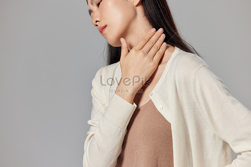 Indoor Young Woman With Shoulder Discomfort Picture And Hd Photos 