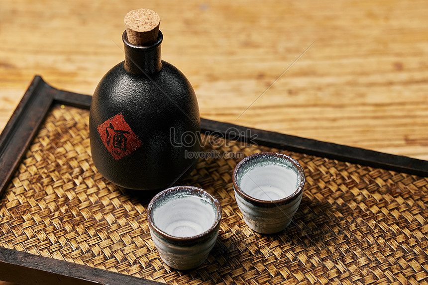 Arak Tradisional Cina Dalam Dulang gambar unduh gratis imej