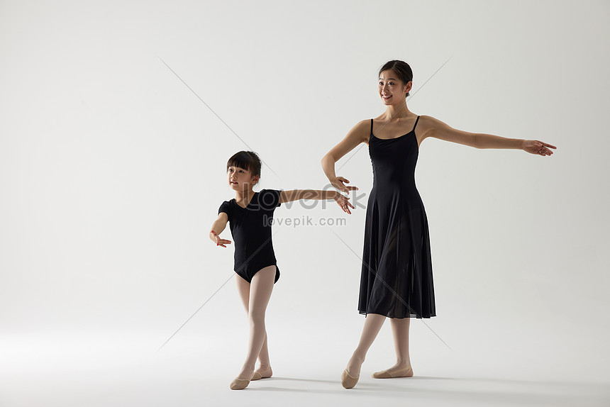 Ballet Teacher Dancing With Students Picture And HD Photos | Free ...