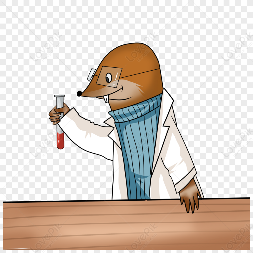 Cartoon Brown Mole Day Element, Animal, Brown, Cartoon PNG Transparent ...