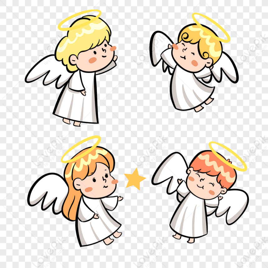 Cartoon Christmas Little Angel, Christmas PNG Transparent Images, Colored  PNG Image, Cute PNG Image PNG White Transparent And Clipart Image For Free  Download - Lovepik | 375667242
