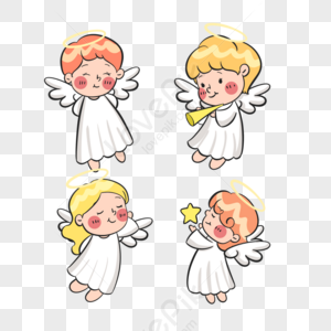 Angel Cartoon PNG Images With Transparent Background | Free Download On  Lovepik