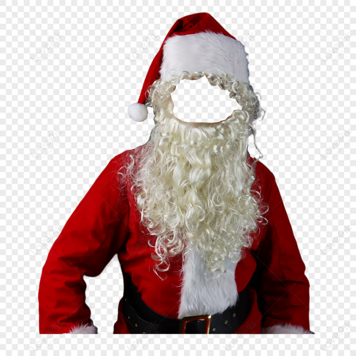 santa claus costume png