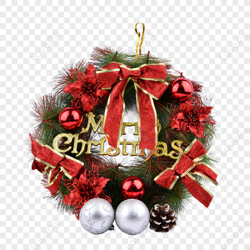 Corona Navidad De La Decoración De La Bola Colgante Blanca, Navidad Png, Conos De Pino Png, Pino Ciprés Png PNG Imágenes Gratis - Lovepik