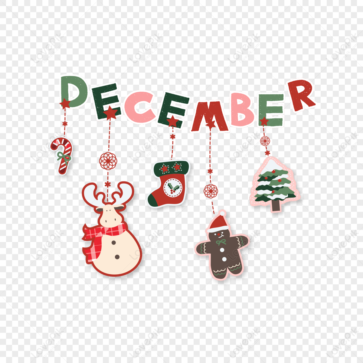 month of december clipart