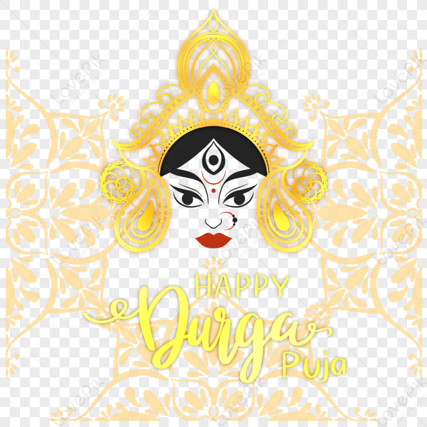 Golden Durga Ashtami Durga, Cartoon PNG Transparent Background, Color  Transparent PNG Free, Culture PNG Transparent Images PNG Transparent  Background And Clipart Image For Free Download - Lovepik | 375505330