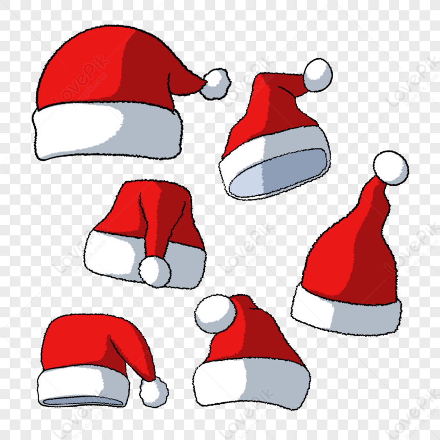 Hình ảnh Hand Drawn Festival Hat Cartoon Red Christmas Hat, Dễ Thương Png,  Gãy Xương Png, Mũ Png PNG Miễn Phí Tải Về - Lovepik