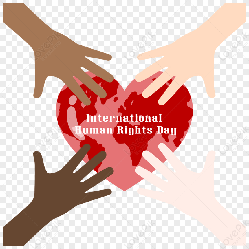 Día De Derecho Internacional Humano Día De La Mano Diferente, Amor Png,  Aniversario Png, Carrera Png PNG Imágenes Gratis - Lovepik