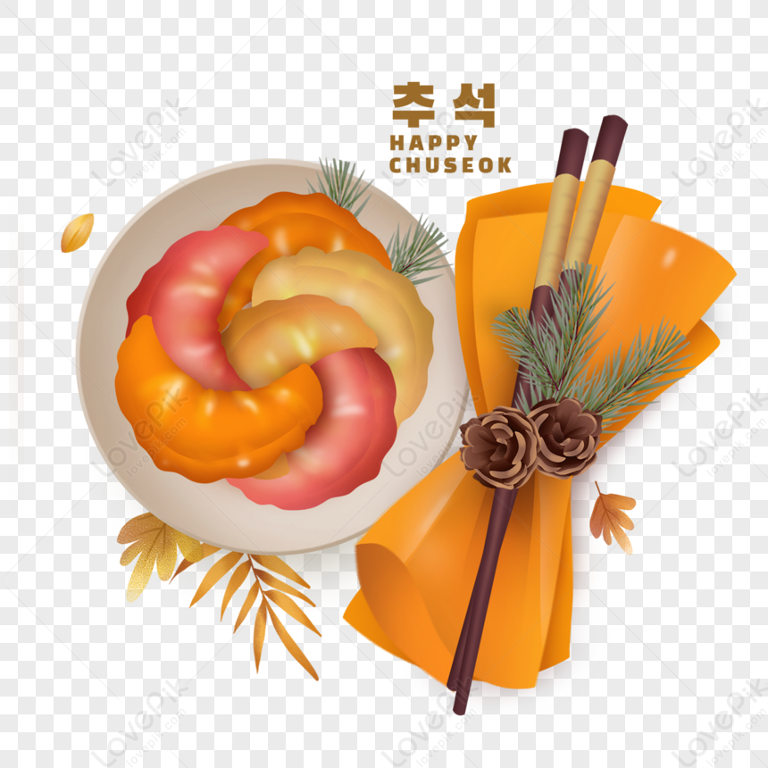 chuseok clipart people