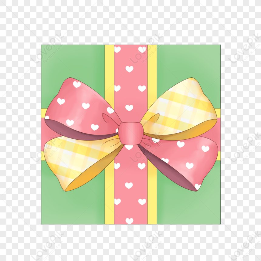 Cute Pink Gift Box Transparent PNG Clip Art Image