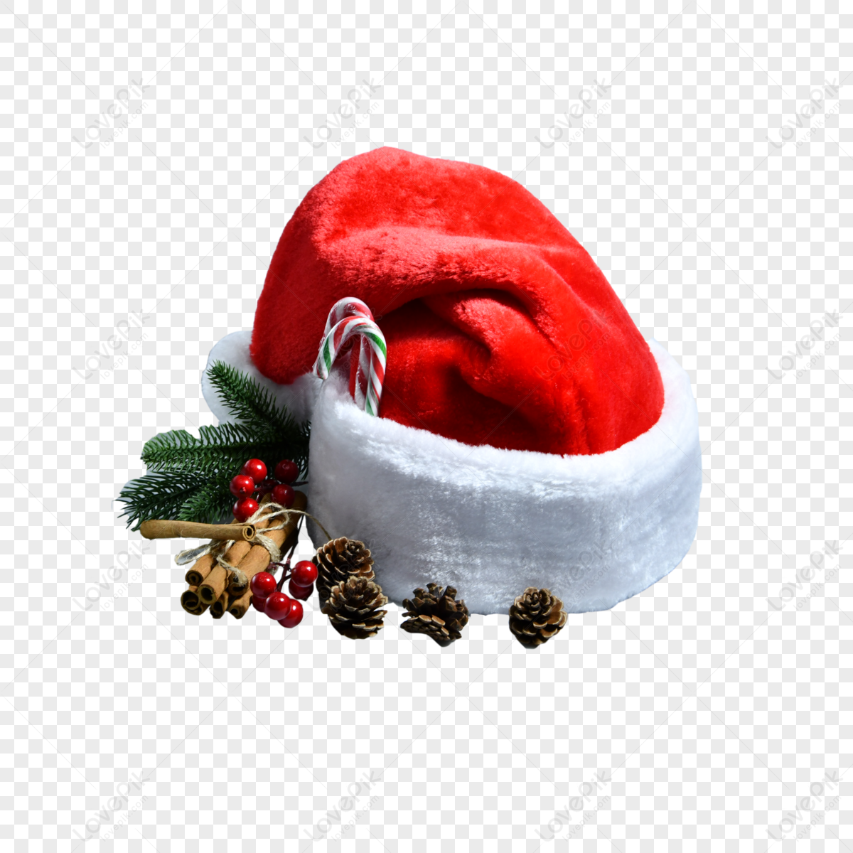 Santa Claus Hat PNG Images With Transparent Background | Free ...