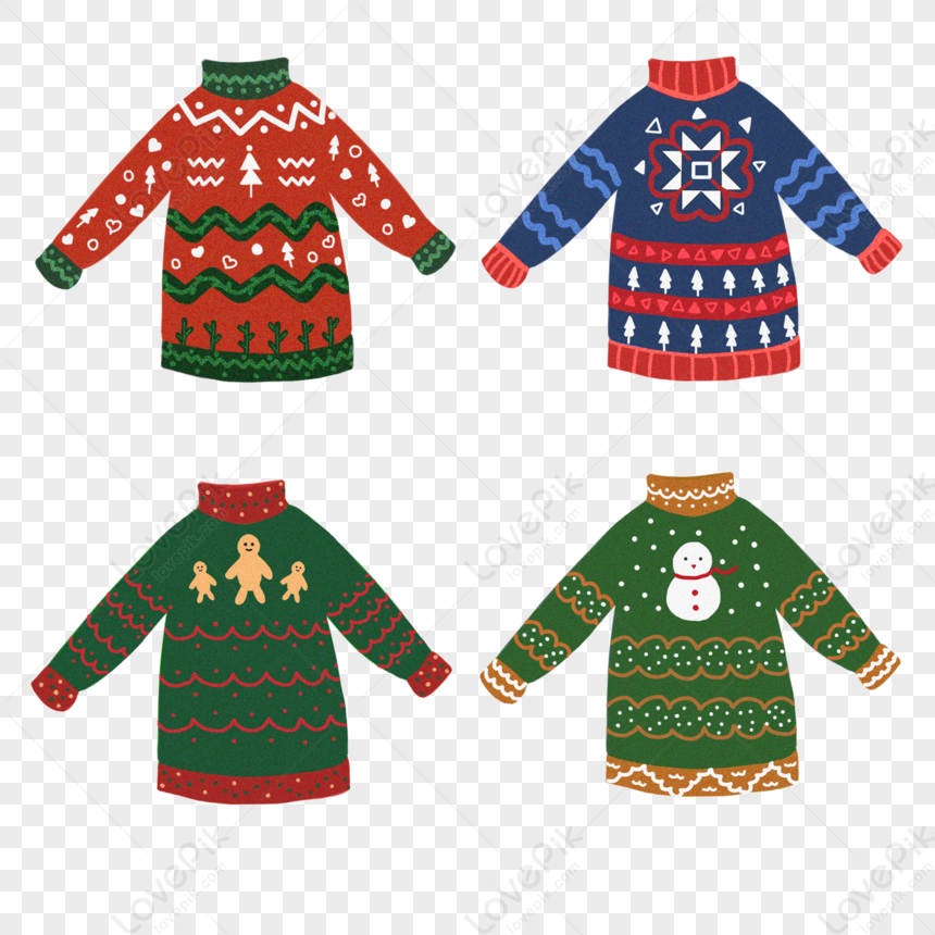 Tham quan bức tranh đẹp về thiết kế áo len Giáng sinh với kiểu dáng xấu xí, mang tính đột phá và lạ mắt. Với độ trong suốt thiết kế PNG, bạn có thể dễ dàng tùy chỉnh và sử dụng mẫu áo len độc đáo này cho bất kỳ sự kiện nào trong mùa lễ hội này.