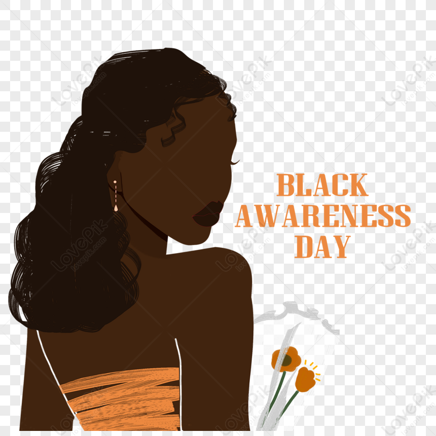 Aware Clipart PNG Images, Cartoon Black Woman Awareness Illustration Black  Awareness Day Día De La Conciencia Negra, Plant, Hair, Woman PNG Image For  Free Download