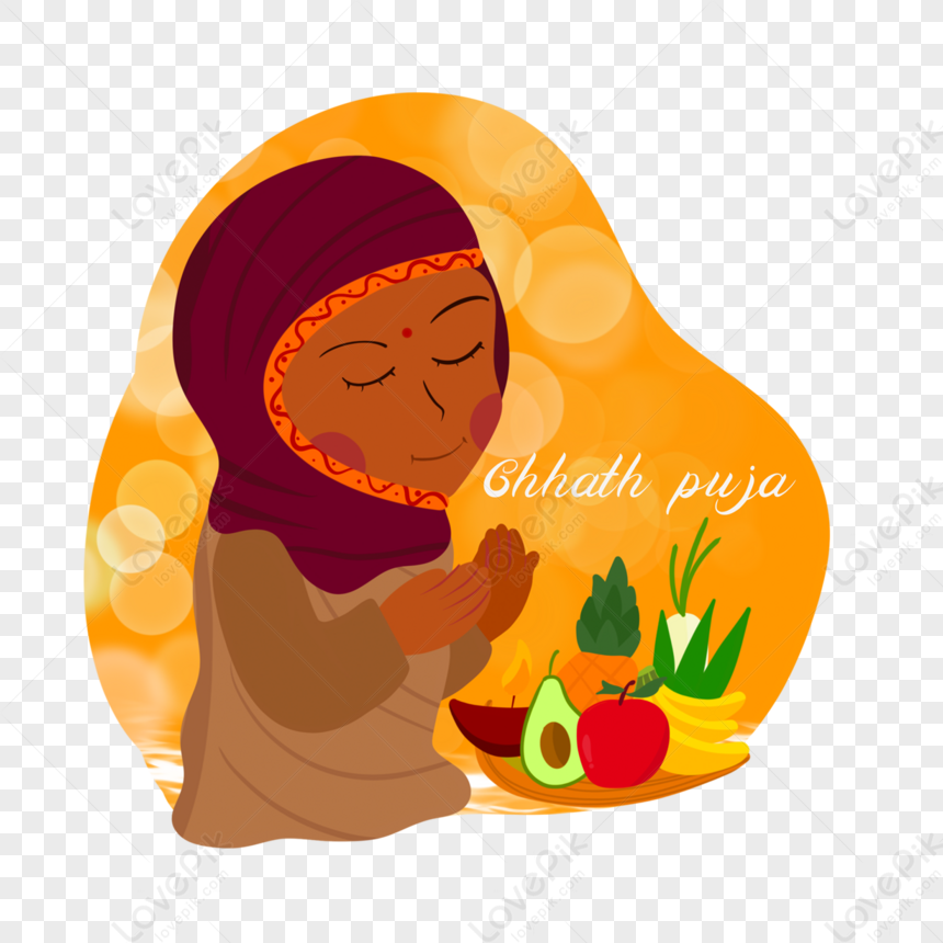 Cartoon Hand Drawn Indian Day God Yellow Chhath Puja Illustration, Apple  Download Image PNG, Brown Hd Transparent PNG, Cartoon PNG Transparent  Background PNG Picture And Clipart Image For Free Download - Lovepik |
