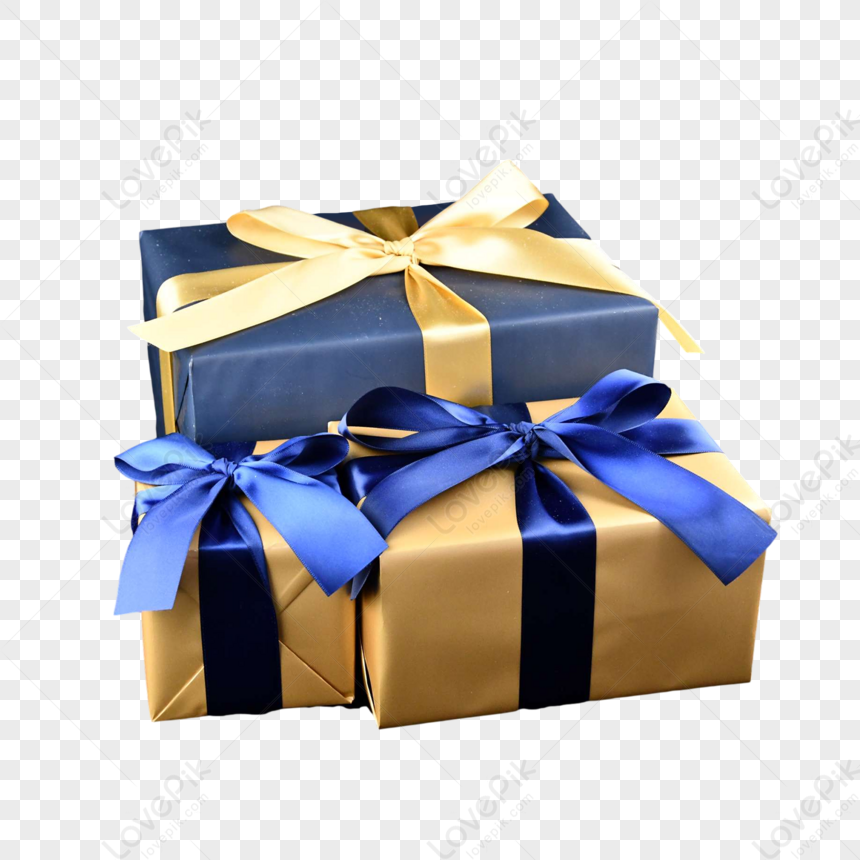 royal blue gift boxes