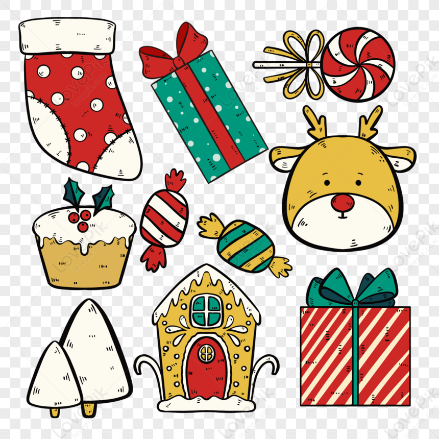 Dibujado A Mano Elementos Del Día De Navidad, Color Png, Derraternidad Png,  Dibujos Animados Png PNG Imágenes Gratis - Lovepik