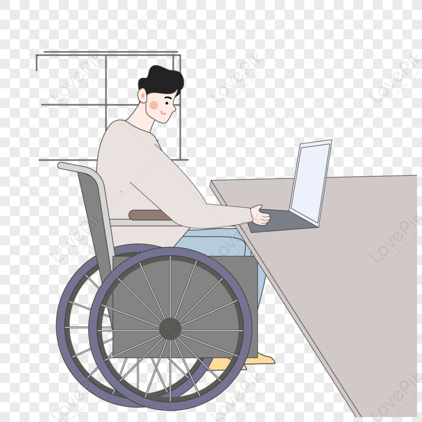 International Day Of Disabled Person Hand Drawn Cartoon Computer Business  Disabled Illustration, Cartoon PNG Transparent Background, Computer  Transparent Image, Disabled PNG Image PNG Picture And Clipart Image For  Free Download - Lovepik |