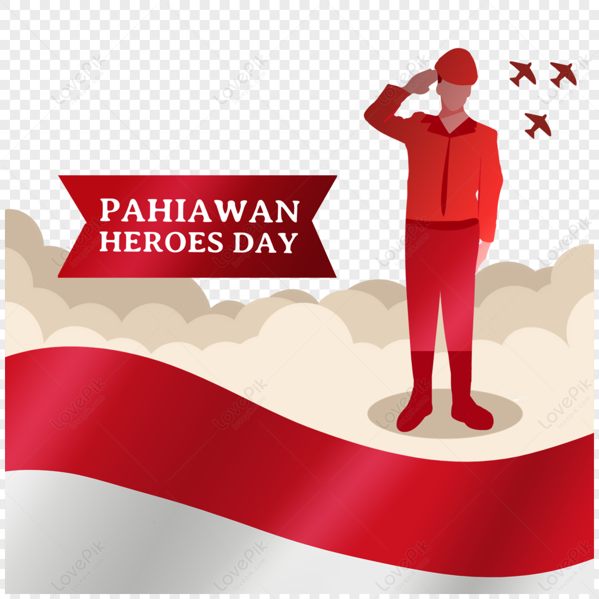 Indonesian National Hero Day Hd Images Vector, Heros Day, Hero, 10 November  PNG and Vector with Transparent Background for Free Download in 2023