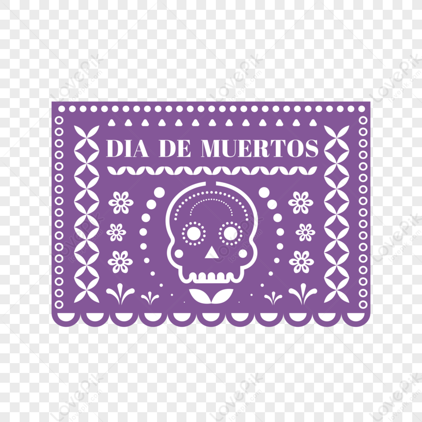 México Púrpura Día De Muertos, Dia De Muertos Png, Dibujado A Mano Png,  Mexico Png PNG Imágenes Gratis - Lovepik