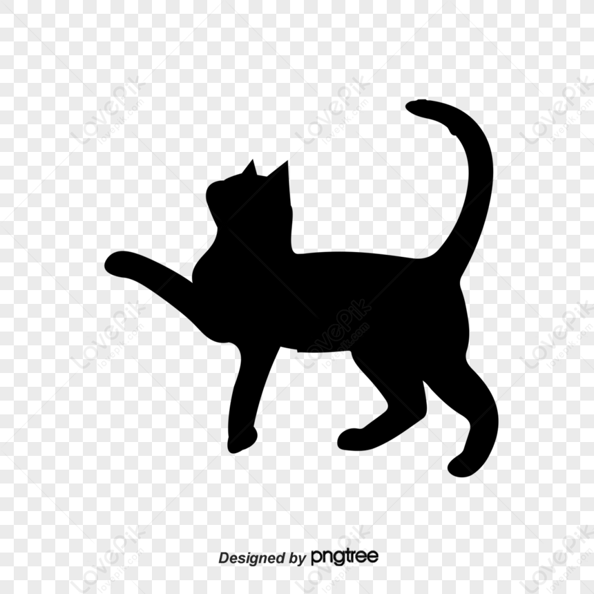 Cat,animal,animal Silhouettes,animal Silhouette PNG Transparent ...