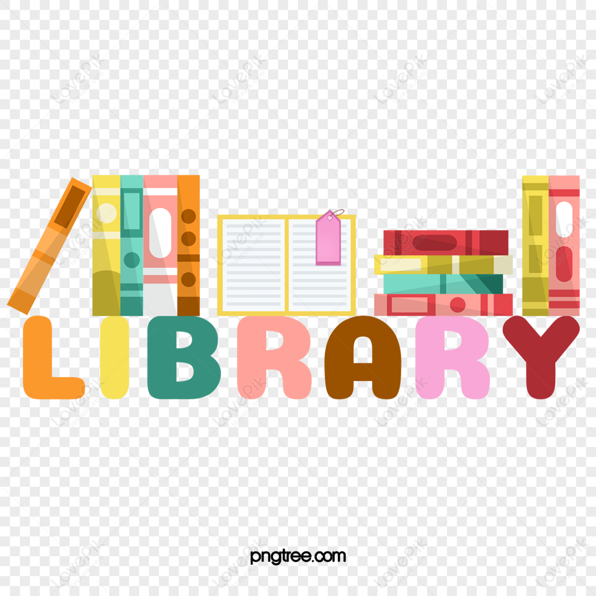 creative combination of library books logo vector material,mark,combinations png image