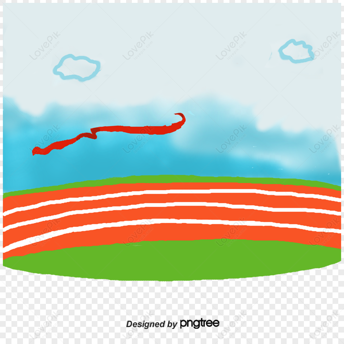 orange track and the finish line,end,orange lines png transparent image