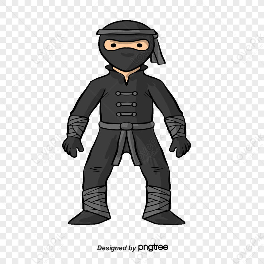 Ninja Drawing PNG, Vector, PSD, and Clipart With Transparent Background for  Free Download