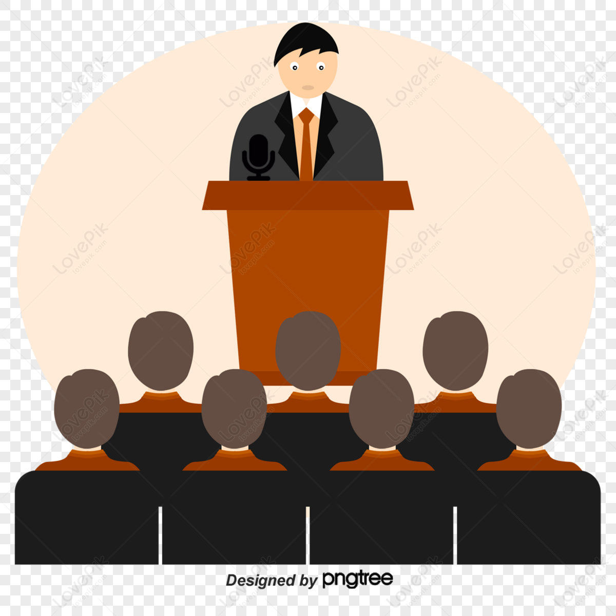 Business Presentation Figure,characters,character,speech Png Hd 