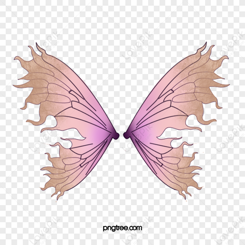 Ailes de Papillon Violet