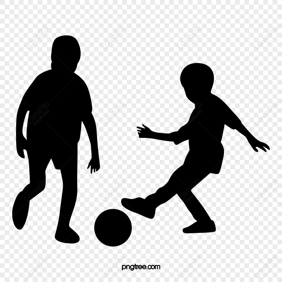 Children Silhouettes Children Silhouettes Image,action,pupils,theme PNG ...