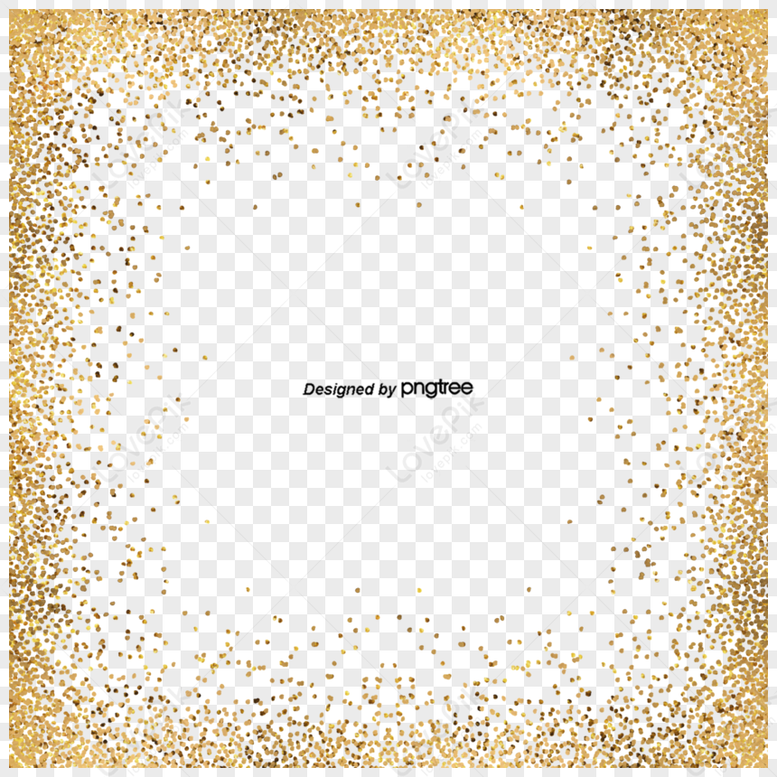 Gold Color Border,creative,golden,frame Template PNG White Transparent ...