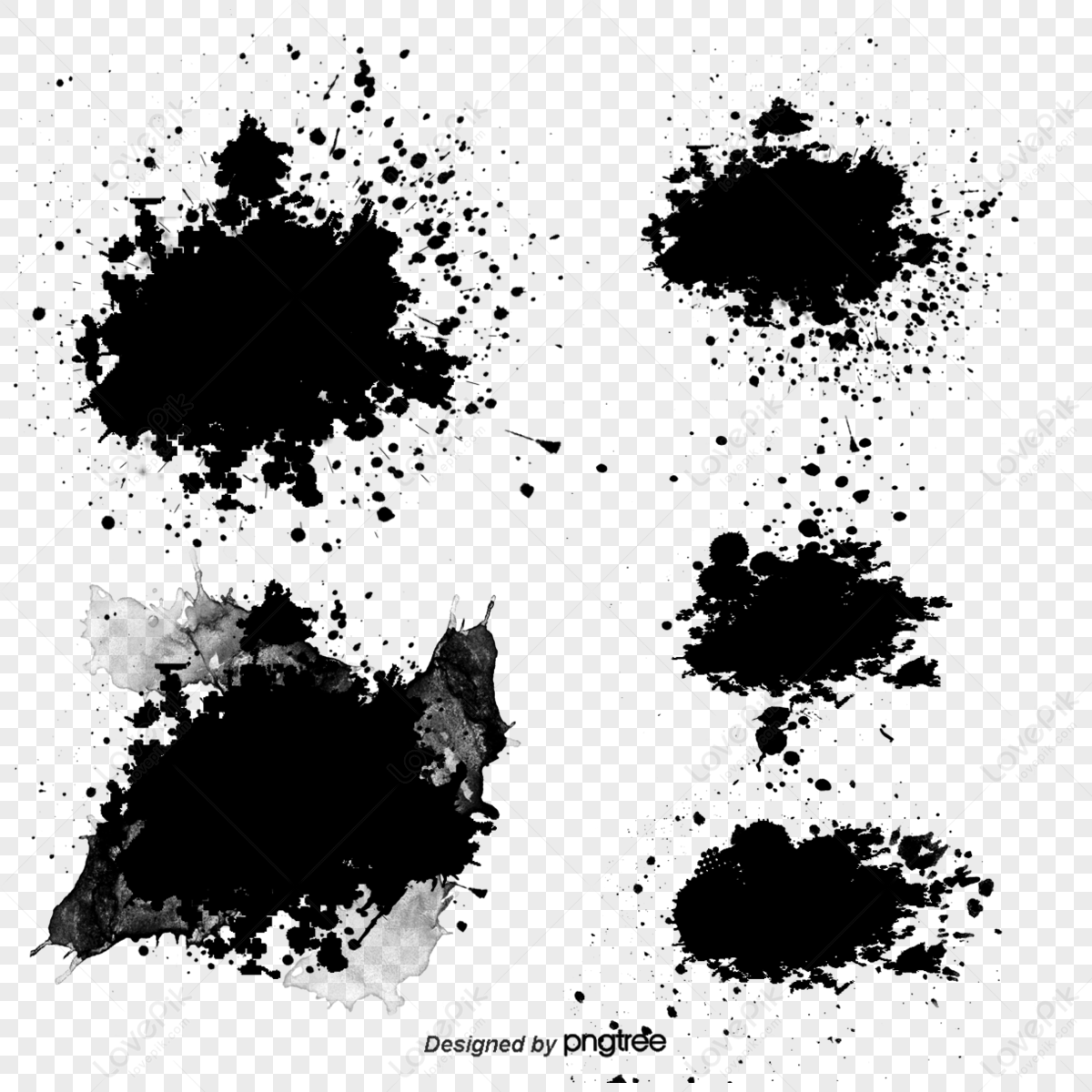 Ink Splash Ink Splash Dots,paint Splash,paint Splatter,black PNG Image ...