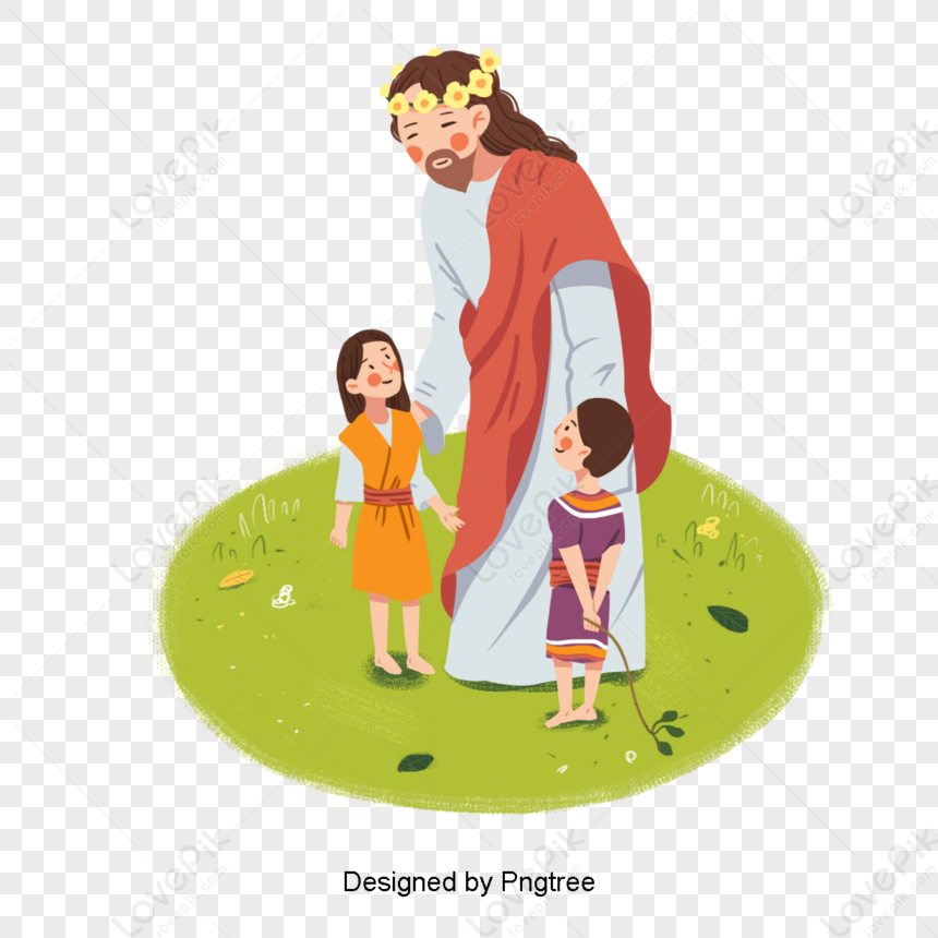 Jesus Christian Child,cartoon Character,cute,kids PNG White Transparent ...