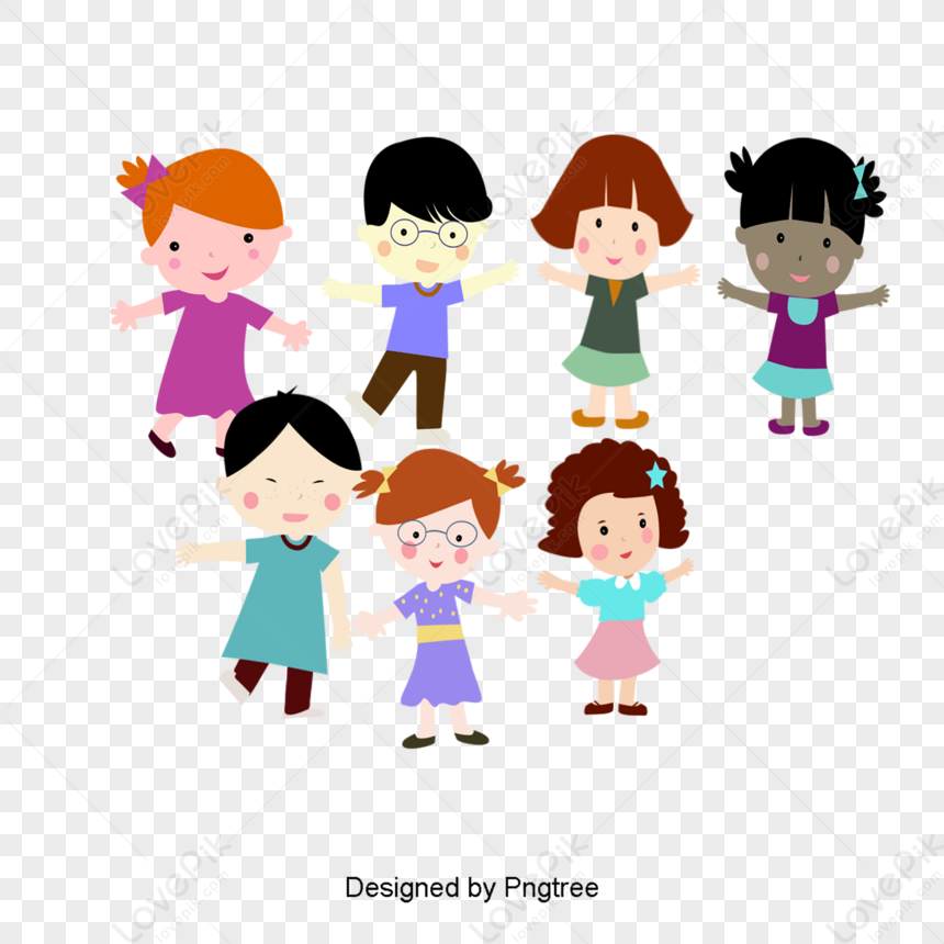 Kids Cartoon,person,set,drawing PNG White Transparent And Clipart Image ...