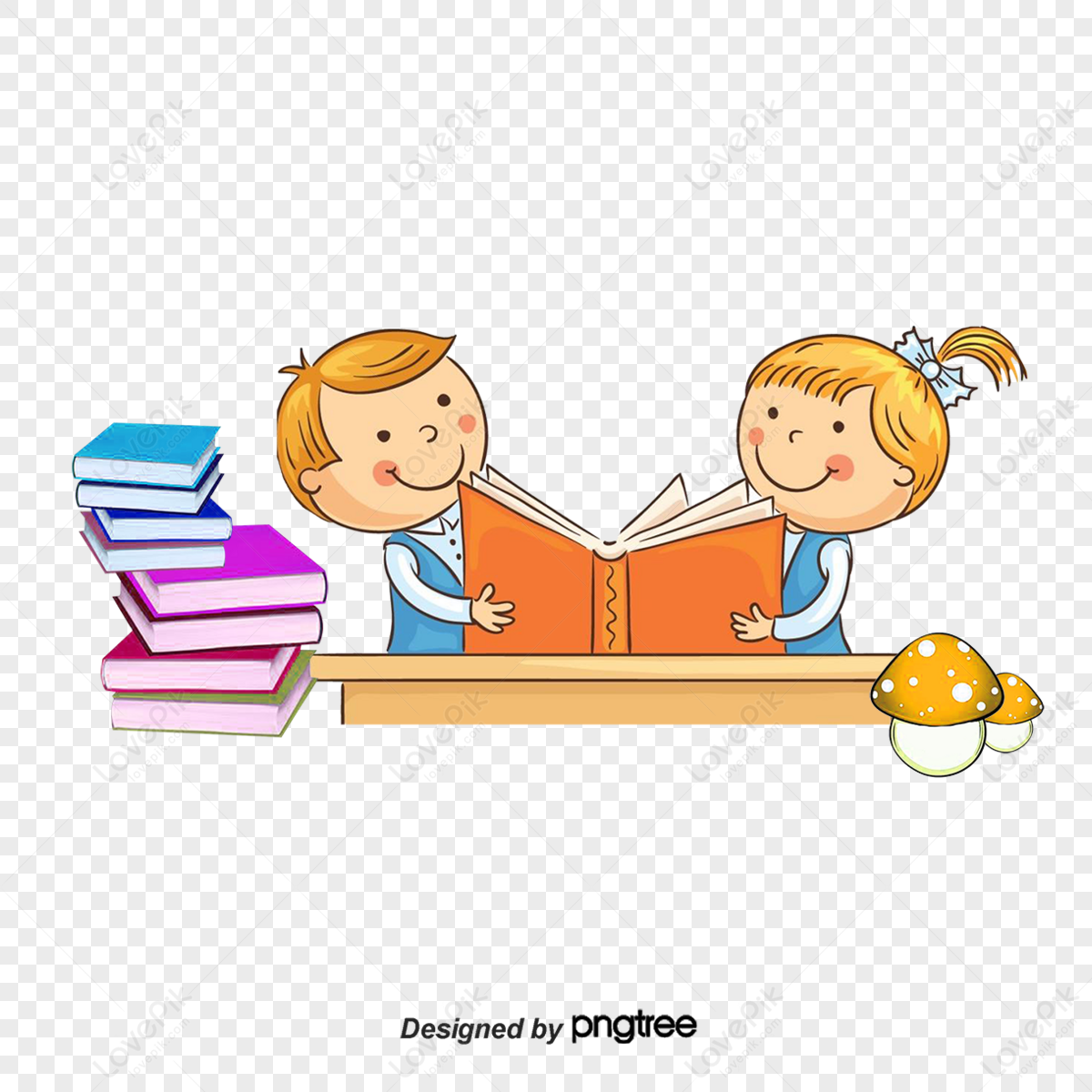 kids doing their homework,banner,cheerful,sign png image free download