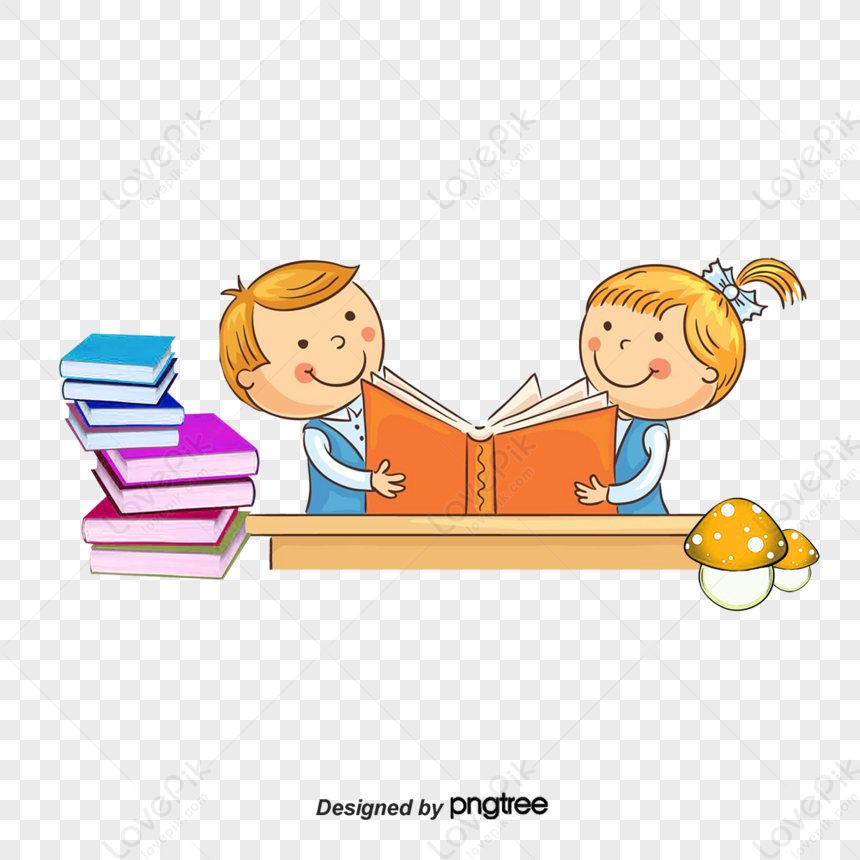 Kids Doing Their Homework,banner,cheerful,sign PNG Image Free Download ...