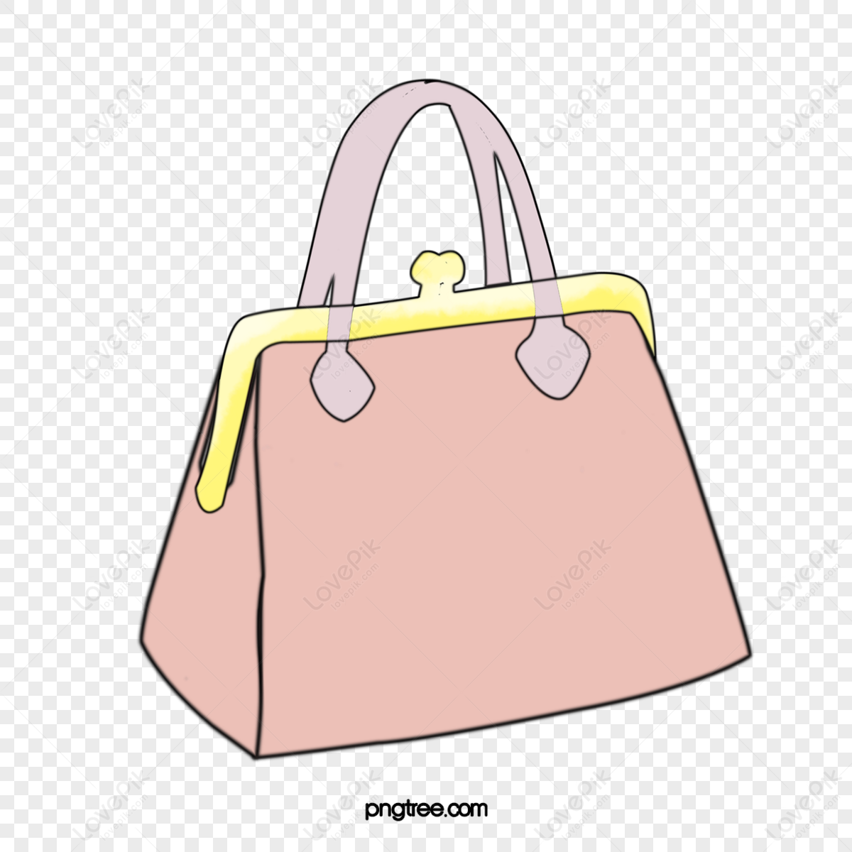 Lady bag clipart design illustration 9385178 PNG