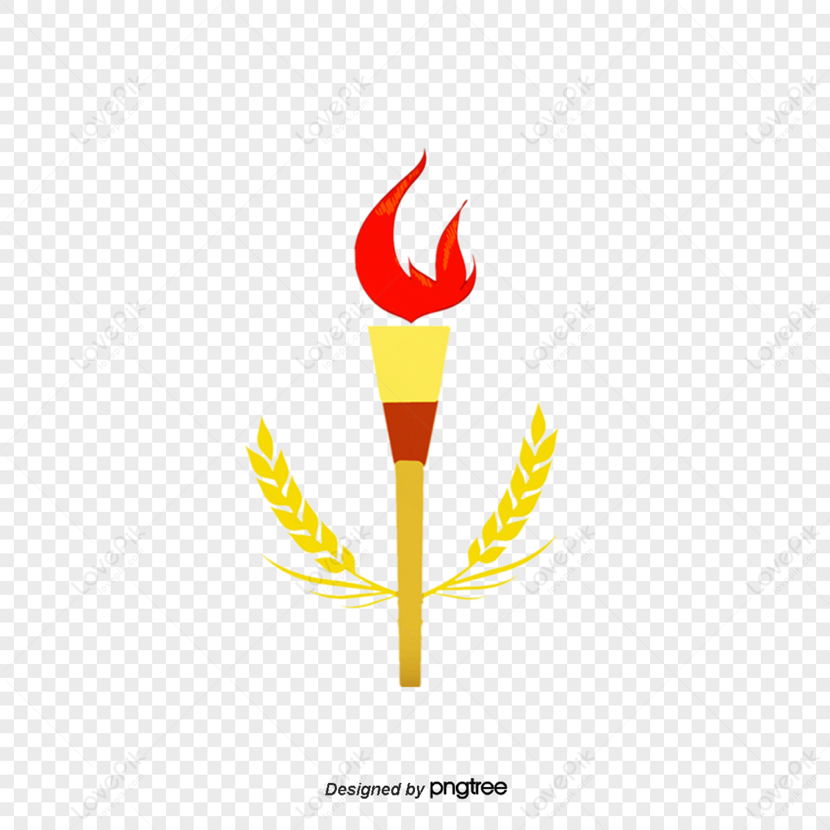 Fire Torch Vector Art, Icons, and Graphics for Free Download