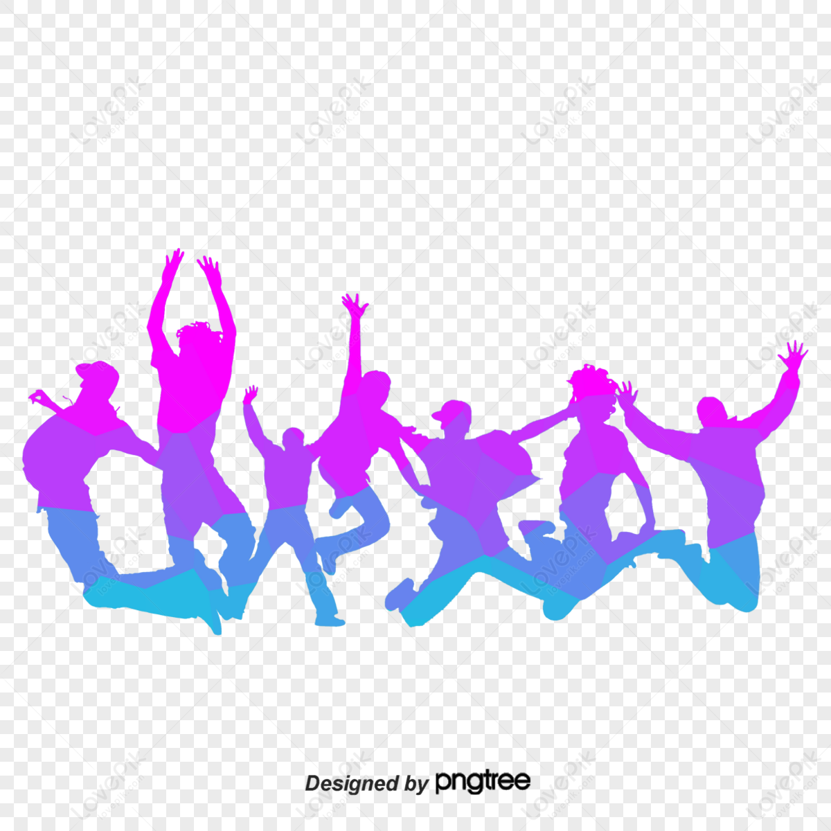 Jumping Silhouette PNG And Vector Images Free Download - Pngtree