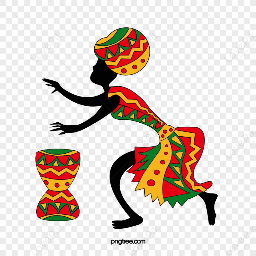 People Of African Drums,crazy Dance,crazy,dance PNG Transparent ...