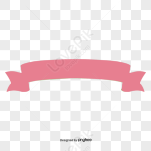 Pink Ribbon PNG Images With Transparent Background