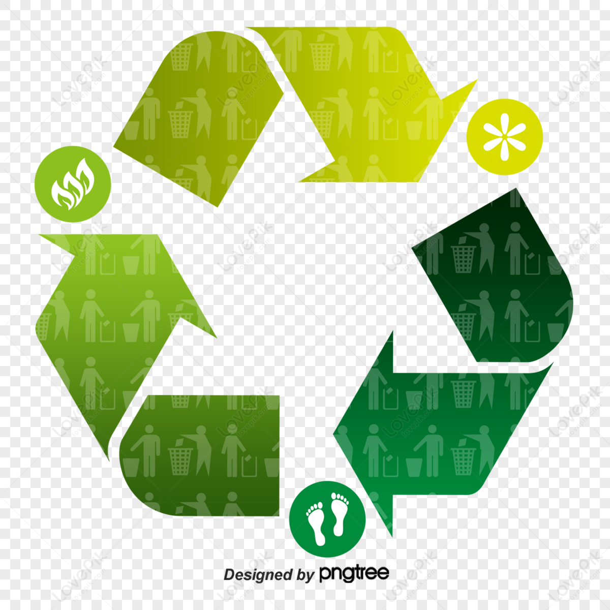 Recycle Symbol PNG Images With Transparent Background | Free Download ...