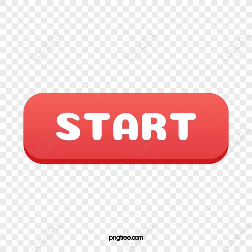 The Start Button,push Button,push,red PNG Picture And Clipart Image For ...