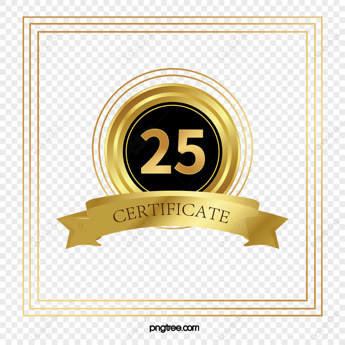 25th Year Anniversary PNG Transparent Images Free Download | Vector Files |  Pngtree