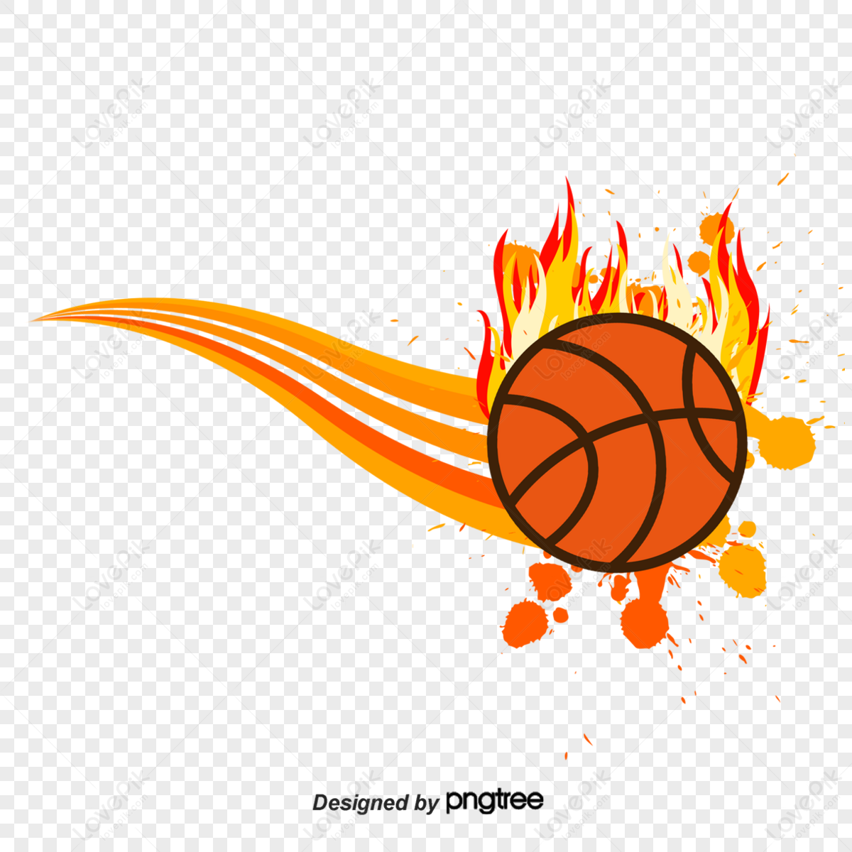 Basketball Fire Burning Sports Icon PNG Images, Sports Clipart, Basketball  Clipart, Basketball PNG Transparent Background - Pngtree