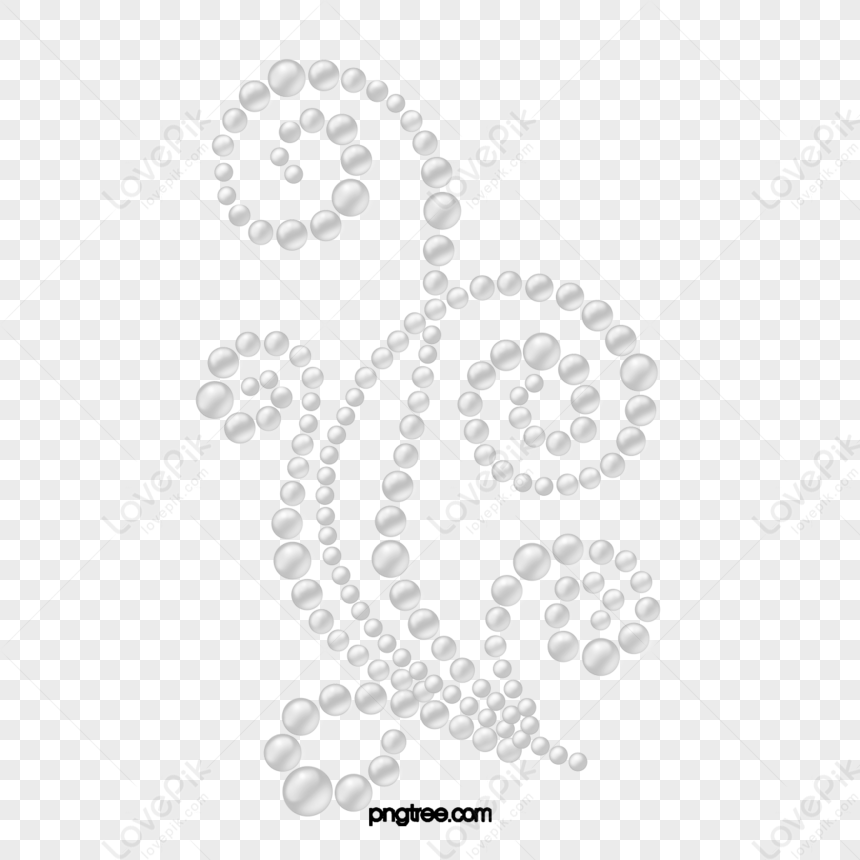 Photo de Blanc De Perle De Motif D coratif motif Clipart blanc