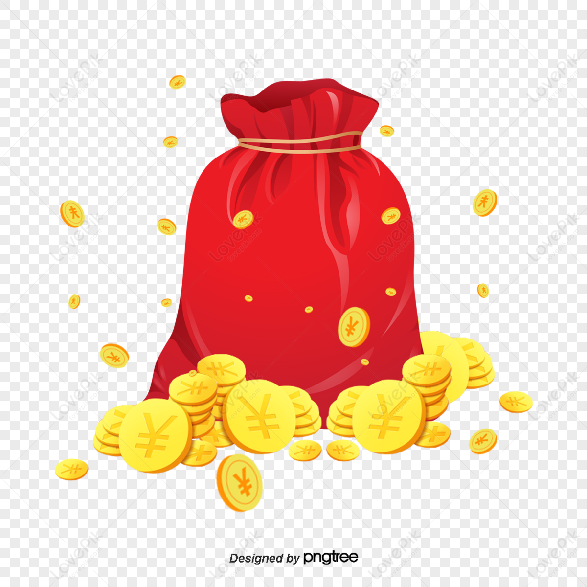 Purse bag for coins clipart design illustration 9379842 PNG