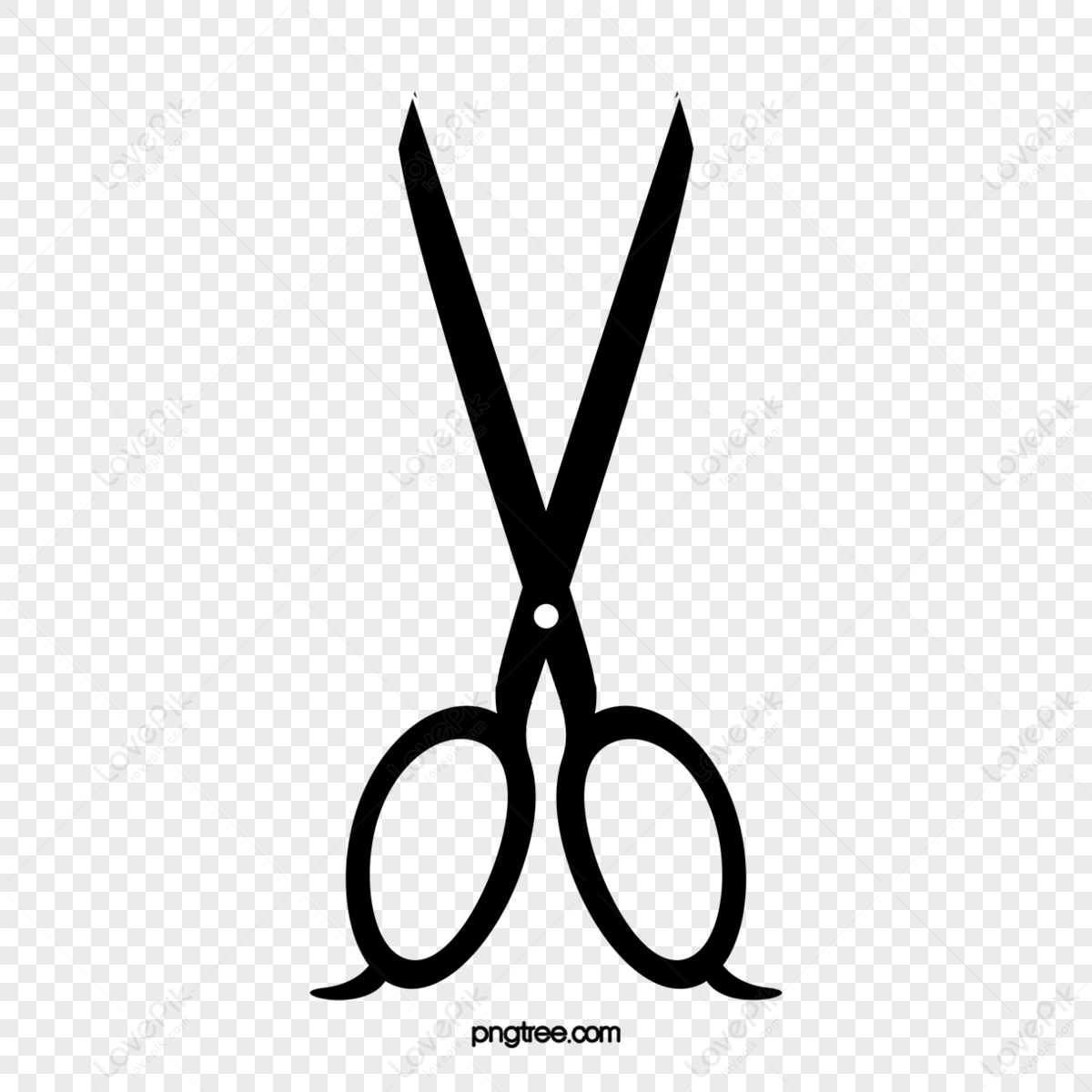 Black Scissors PNG – Free Download